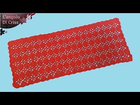 Easy Crochet Runner Centerpiece - Step by Step Tutorial