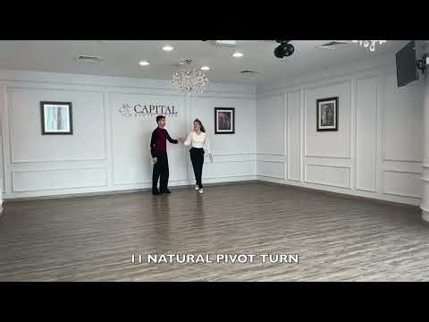 Quickstep – Bronze Syllabus | Beginner Ballroom Pattern: Natural Pivot Turn