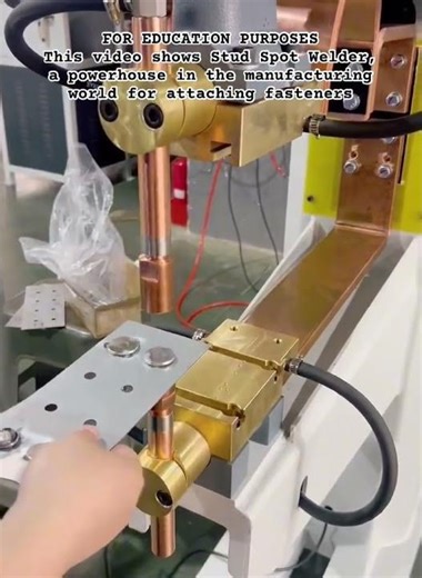 Spot Welding ##shorts #StudWelding #MetalFabrication #SheetMetal #IndustrialMachinery #Welding