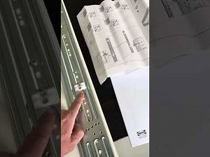 IKEA Kallboda dishwasher integrated door installation tips