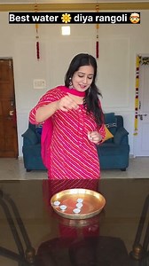 452K views · 3K reactions | Best trick to make floating diya flower water rangoli." 勞殺 #relatable #trending #shorts #trending #viralreels #fb #reels #tricks #viral #short #shortsvideos #shortsfeed #shortsreels | Keshav Shashi Vlogs | Facebook