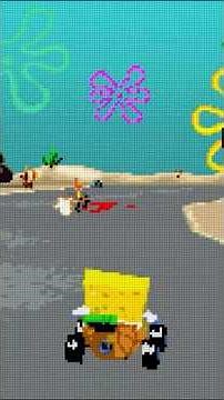 Nicktoons Racing (GBA) - Mrs. Puff's driving school | Shorts | #nicktoonsracinggba