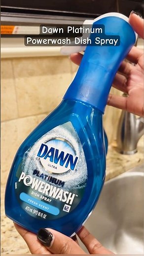 Dawn Platinum Powerwash Dish Spray Review