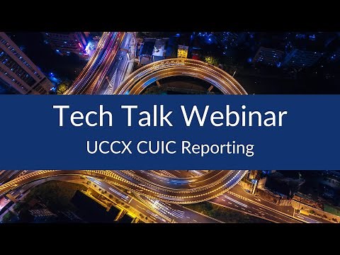 UCCX CUIC Reporting