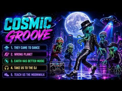 👽 THEY CAME TO DANCE 🛸 | Cosmic Groove Vol. 1 | Alien Dance Rock