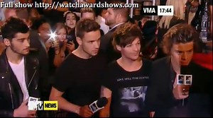 One Direction interview VMA 2013 Red carpet