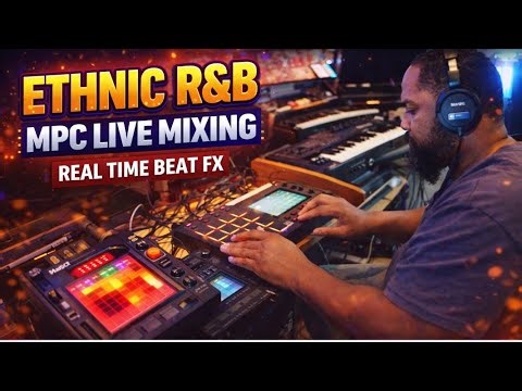 Ethnic R&B MPC Live Mix 🔥 | Real-Time Beat FX w/ KP3 (Big Grime Style)