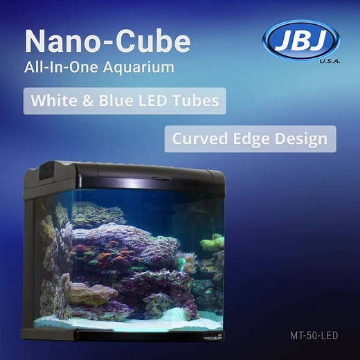 12 reactions | Check out our latest 24-gallon Nano-Cube featuring brilliant LED tubes! 朗 | JBJ Aquarium Products | Facebook