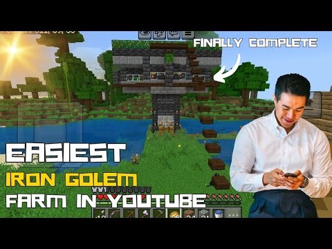 🤫I Built an Iron Golem Farm in Survival Minecraft!🤯 #minecraftsurvivalseries100days
