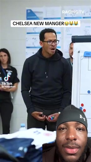 Chelsea’s new manager is a funny guy.😭 #soccertiktok #chealsea #enzomaresca #chelseafc #premierleague