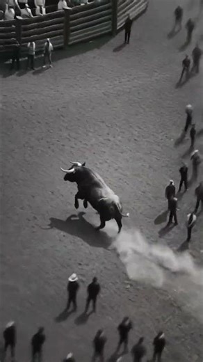 🐂 Gigantic Bull Running Across the Field | Epic Cinematic Shot