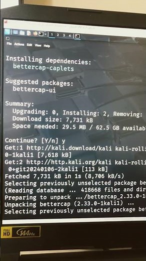 Check, Install Powerful WIFi attack & monitoring Tool - BetterCap