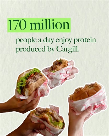 At Cargill, we have a unique ability—and responsibility—to bring ground beef from farm to table. That’s why we support people at every level of the supply chain in their efforts. 💚 | Cargill