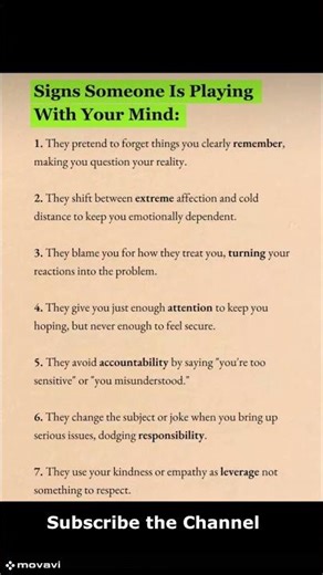 7 Signs Someone Is Secretly Manipulating You (Psychology)