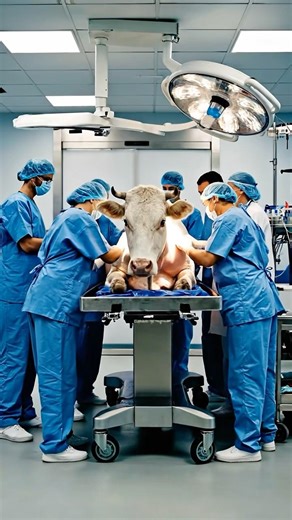 Doctors Race Against Time To Save This Mother Cow & Her Calf! 😭❤️