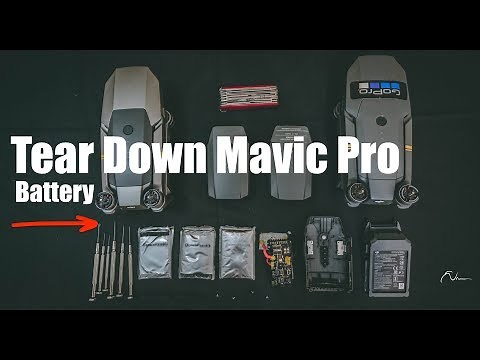 Break down DJI Mavic Pro / Platinum Battery