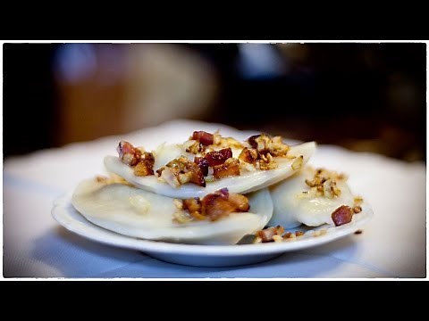 Cheese and Potatoes Pierogies - Pierogi Ruskie - Ania's Polish Food Recipe #39