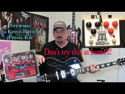 No Budget DIY - Stewmac 2 Kings Boost Pedal Kit - 9 of 11