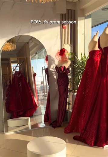 POV: It’s prom season ✨ Thank you to our dear clients for choosing us! We’re now open for walk-ins 💖 Come find your perfect prom look with us! 📍 Location: Gastro Hub, Ayala Highway, Lipa City, Batangas #velissegowns #gownrentals #promoutfit #gownrentalslipa