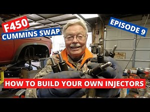 How to rebuild your own injectors Cummins 12V F450 Cummins swap (episode 9)