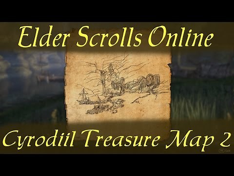 Cyrodiil Treasure Map 2 ii [Elder Scrolls Online ESO]