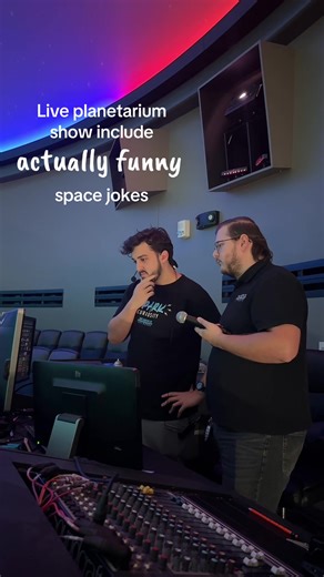 Live planetarium shows all day = space knowledge AND jokes. Come see for yourself at @Love’s Travel Stops Planetarium at Science Museum Oklahoma. #planetarium #sciencetok #fyp #thingstodoinokc #visitokc