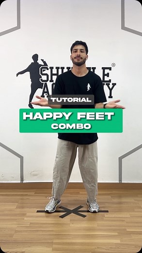 Marktore on Instagram: "Happy Feet Combo Tutorial 👟 Save & Try! Do you want to learn how to Shuffle Dance? 🕺 Join our community inside 👉 @shuffleacademy #shuffle #shuffledance #cuttingshapes #footwork #dance"