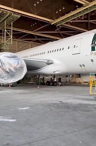 1.6K views · 33 reactions | After the Fuel crisis with Pakistan State Oil (PSO), is procurement of spare parts becoming an issue with Pakistan International Airlines (PIA) ? Issues with OEM or Operator ? This Boeing B777-200 aircraft, undergoing major maintenance (C-check), has already been non-operational for months.  Faris #aircraft #supplychain #aviation #maintenance | FL360aero | Facebook