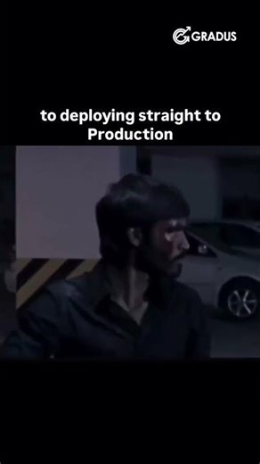 The chaotic evolution from installing VS Code to production deployments. #gradus #memes #code #viral