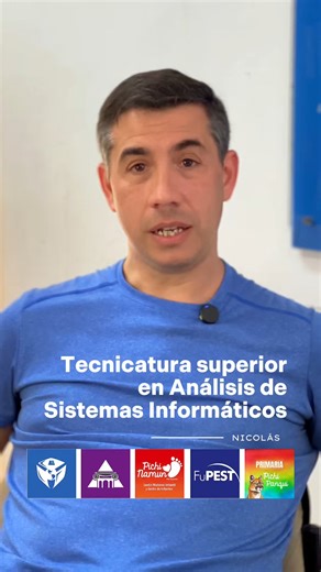 Liceo Informático on Instagram: "📲 ¡Inscribite en la Tecnicatura Superior en Análisis de Sistemas Informáticos y formate para diseñar, desarrollar e implementar soluciones tecnológicas! Nicolás, egresado de la carrera, cuenta cómo su formación le dio las herramientas necesarias para insertarse en el mundo laboral y seguir creciendo en el sector tecnológico. #Tecnología #Informática #EducaciónSuperior #FormaciónTécnica #InscripcionesAbiertas"