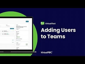 All-New VirtualText Tutorial: How to Add Users to Teams