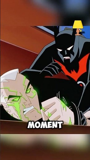 Batman Witnesses Derek Powers Become Blight Before the World | #batmanbeyond #shorts