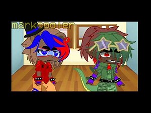monty and Freddy locked together in a room? ( fnaf security breach gacha club )