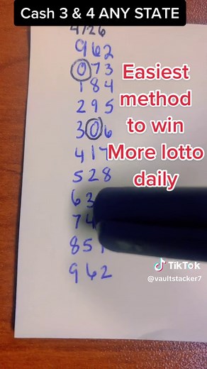 #962method #cash3 #cash4 #pick3 #pick4 #keno #winmorelotto #lotterywinner #cash3workout #howtowinthelottery #daily3 #daily4 #datesum