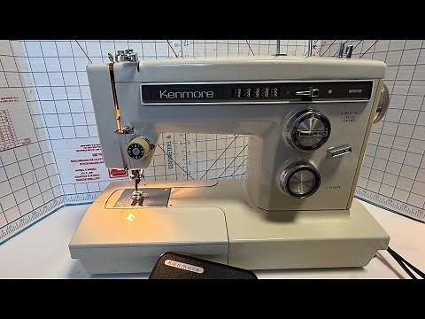 158-1941 Kenmore, sewing machine, cleaning, and oiling video tutorial ￼