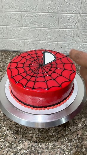 How To Make Spiderman Cake Design #cakes #spidermancake #viralreelsfacebook #trendingreelsvideo #amazingcakes #viral #cake #newcakes | Cakecreation1911