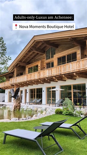 🌿 Boutique-Luxus am Achensee 🌊 Erlebt das NOVA Moments Boutique-Hotel in Pertisau – ein stilvoller Rückzugsort nur für Erwachsene, der alpinen Lifestyle mit moderner Leichtigkeit verbindet. Genießt entspannte Wellnessmomente, regionale Genussvielfalt und aktive Tage in der Tiroler Bergwelt. ⛰️ 👉 Bei uns bucht ihr dieses Traumhotel jetzt inklusive Frühstück, Spa-Zugang, Schaumwein, spätem Check-out und mehr – perfekt für eine besondere Auszeit! #tirol #achensee #wellness #wellnesshotel | Secre