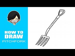 How to draw Pitchfork