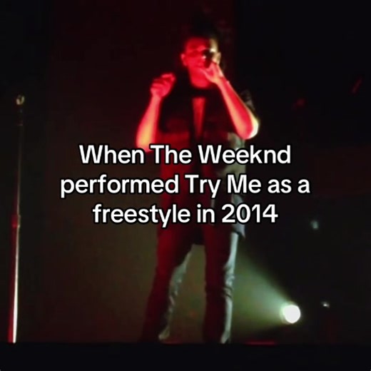 The Weeknd Freestyle Performance of Try Me