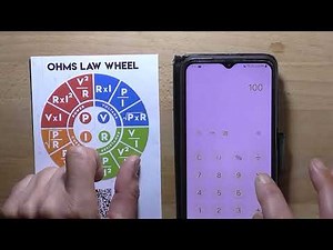 Electronics Fundamentals: Ohm's Law Wheel