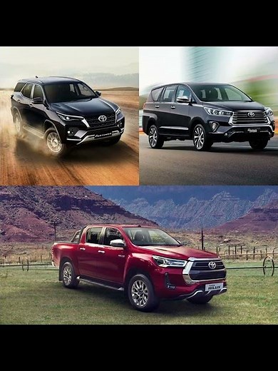 Toyota Fortuner VS Innova VS Hilux
