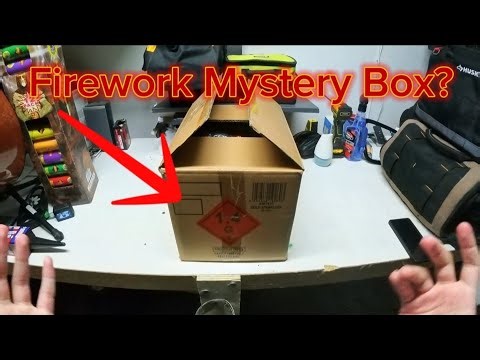 120$ Fireworks Mystery BOX?! : Unboxing & Showcase!