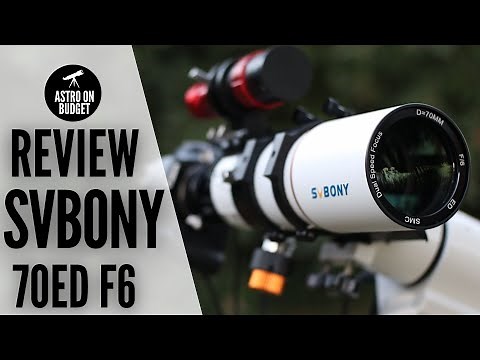 Best Affordable Telescope? SVBONY 70ED Refractor Review (with sample images)