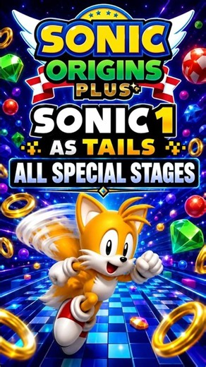 Sonic Origins Plus Sonic1 Tails All Special Stages - (2023) [Steam] [Index 042]