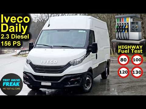 2025 Iveco Daily 35-160 (156 PS) TEST DRIVE 🚐 Fuel Consumption & Performance Review