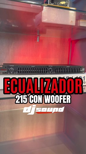 26K views · 321 reactions | ECUALIZADOR DJSOUND 215 CON WOOFER15...