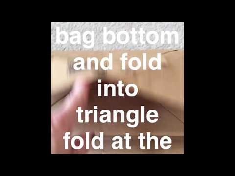 How to Make A Paper Bag Envelope