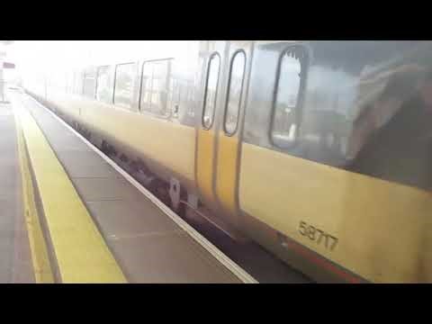 That Is a SWR Train Class 159014 And 159101 In Basingstoke