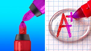 How to be cool at school | smart drawing hacks, diy school supplies and hilarious pranks: | 5-Minute Recycle