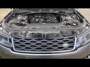 Resetting the service indicator light on the Land Rover Range Rover Sport L494.